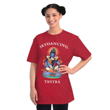 Load image into Gallery viewer, SkyDancing Tantra Large Logo Organic Unisex Classic T-Shirt (Dark Colors)