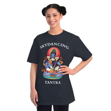 Load image into Gallery viewer, SkyDancing Tantra Large Logo Organic Unisex Classic T-Shirt (Dark Colors)