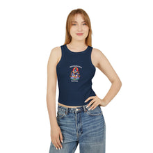 Load image into Gallery viewer, SkyDancing Tantra Logo Women's Micro Rib Racer Tank Top