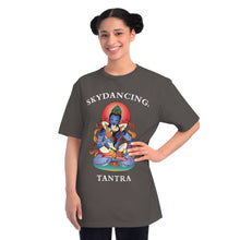 Load image into Gallery viewer, SkyDancing Tantra Large Logo Organic Unisex Classic T-Shirt (Dark Colors)