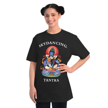Load image into Gallery viewer, SkyDancing Tantra Large Logo Organic Unisex Classic T-Shirt (Dark Colors)