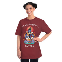 Load image into Gallery viewer, SkyDancing Tantra Large Logo Organic Unisex Classic T-Shirt (Dark Colors)