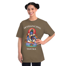 Load image into Gallery viewer, SkyDancing Tantra Large Logo Organic Unisex Classic T-Shirt (Dark Colors)