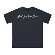 Load image into Gallery viewer, Play Your Inner Flute-Organic Unisex Classic T-Shirt (Dark Colors)
