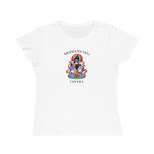 Load image into Gallery viewer, SkyDancing Logo Organic Women&#39;s Lover T-Shirt (White Color)