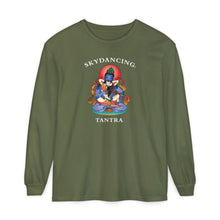 Load image into Gallery viewer, -Unisex Garment-dyed Long Sleeve T-Shirt (Dark Colors)