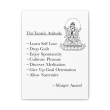 Load image into Gallery viewer, The Tantric Attitude Wall Hanging (Unframed)