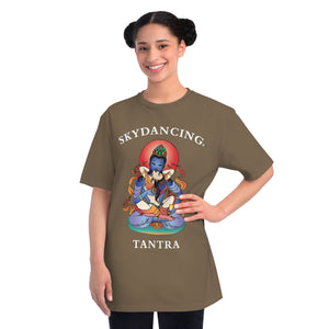 SkyDancing Large Logo Organic Unisex Classic T-Shirt (Dark Colors)