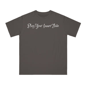 -Play Your Inner Flute-Organic Unisex Classic T-Shirt (Dark Colors)