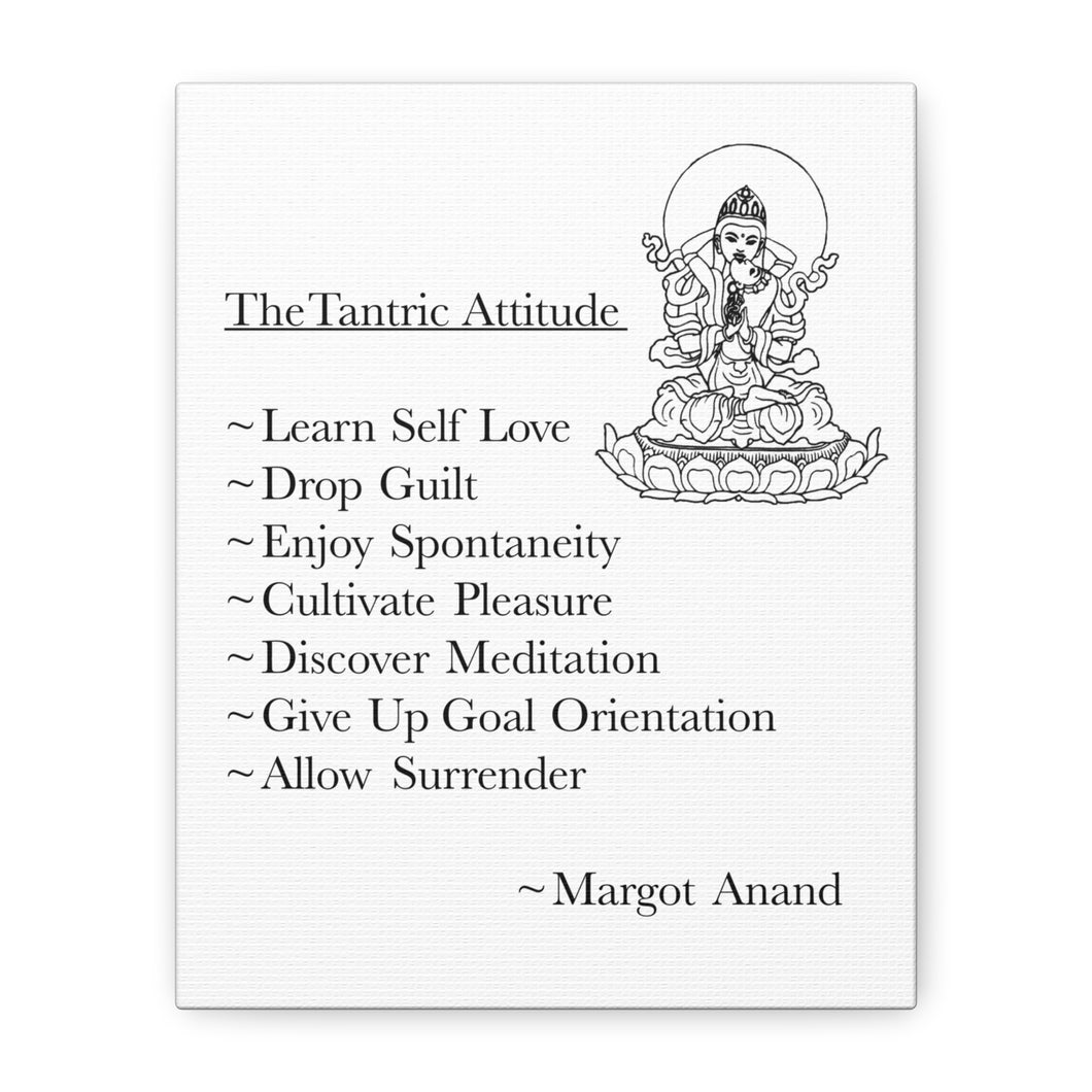 -DO NOT SELL, NO MOCKUP. The Tantric Attitude Wall Hanging (Unframed)