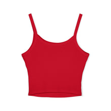 Load image into Gallery viewer, SkyDancing Logo Women&#39;s Spaghetti Strap Tank Top (Red)