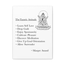 Load image into Gallery viewer, -DO NOT SELL, NO MOCKUP. The Tantric Attitude Wall Hanging (Unframed)