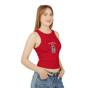 SkyDancing Logo Women's Micro Rib Racer Tank Top