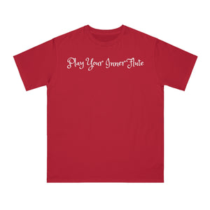 -Play Your Inner Flute-Organic Unisex Classic T-Shirt (Dark Colors)