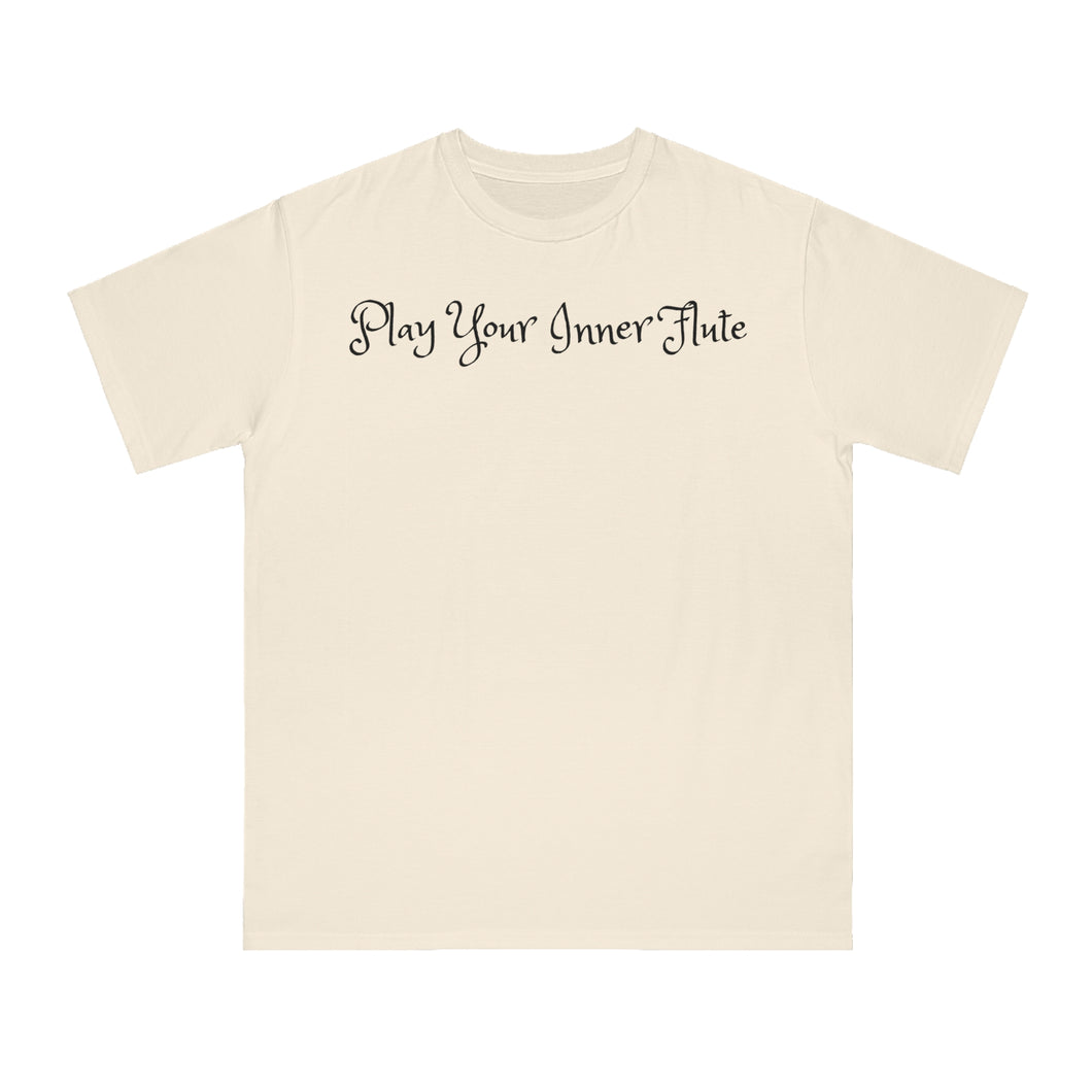 -Play Your Inner Flute-Organic Unisex Classic T-Shirt (Light Colors)