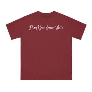 -Play Your Inner Flute-Organic Unisex Classic T-Shirt (Dark Colors)
