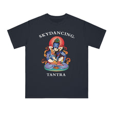 Load image into Gallery viewer, SkyDancing Tantra Large Logo Organic Unisex Classic T-Shirt (Dark Colors)
