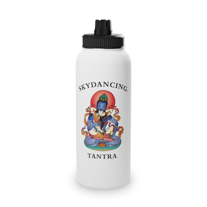 -Stainless Steel Water Bottle with Sports Lid