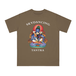 SkyDancing Large Logo Organic Unisex Classic T-Shirt (Dark Colors)