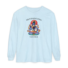 Load image into Gallery viewer, SkyDancing Tantra Unisex Garment-dyed Long Sleeve T-Shirt (Light Colors)