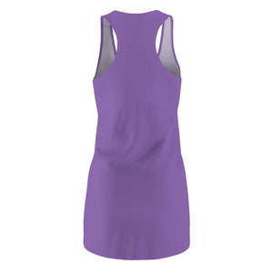 -DO NOT SELL: SARA DIDN'T LIKE FABRIC Women's Cut & Sew Racerback Dress (Small Logo)