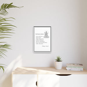 -The Tantric Attitude (Framed)