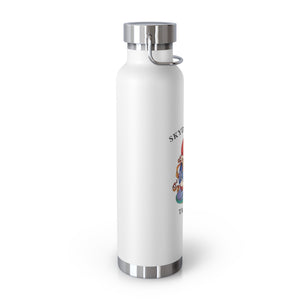 -22oz Vacuum Insulated Bottle (White Color)