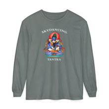 Load image into Gallery viewer, -Unisex Garment-dyed Long Sleeve T-Shirt (Dark Colors)