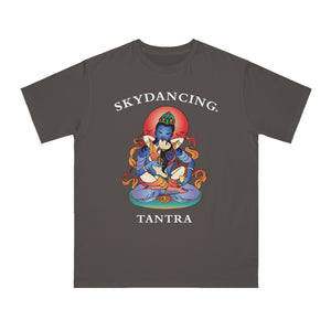 SkyDancing Large Logo Organic Unisex Classic T-Shirt (Dark Colors)