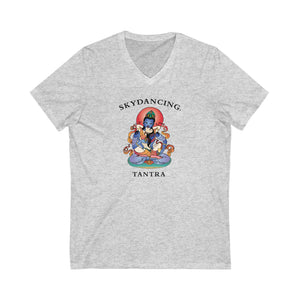 -SkyDancing Unisex V-Neck Tee (Light Colors)