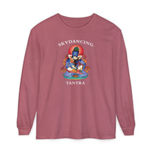 Load image into Gallery viewer, -Unisex Garment-dyed Long Sleeve T-Shirt (Dark Colors)