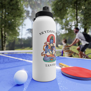 -Stainless Steel Water Bottle with Sports Lid