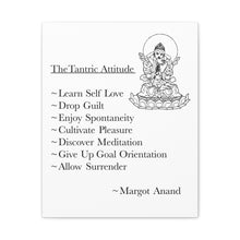 Load image into Gallery viewer, The Tantric Attitude Wall Hanging (Unframed)