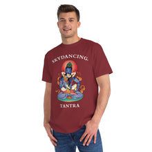 Load image into Gallery viewer, SkyDancing Tantra Large Logo Organic Unisex Classic T-Shirt (Dark Colors)