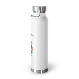 -22oz Vacuum Insulated Bottle (White Color)