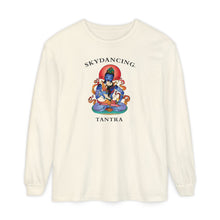 Load image into Gallery viewer, SkyDancing Tantra Unisex Garment-dyed Long Sleeve T-Shirt (Light Colors)