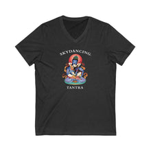 Load image into Gallery viewer, -SkyDancing Unisex V-Neck Tee (Dark Colors)