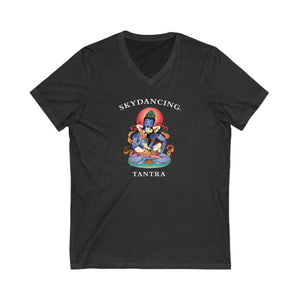 -SkyDancing Unisex V-Neck Tee (Dark Colors)