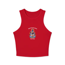 Load image into Gallery viewer, SkyDancing Logo Women&#39;s Micro Rib Racer Tank Top