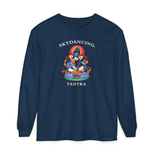 Load image into Gallery viewer, -Unisex Garment-dyed Long Sleeve T-Shirt (Dark Colors)