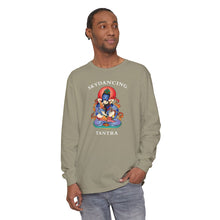 Load image into Gallery viewer, SkyDancing Tantra Unisex Garment-dyed Long Sleeve T-Shirt (Dark Colors)