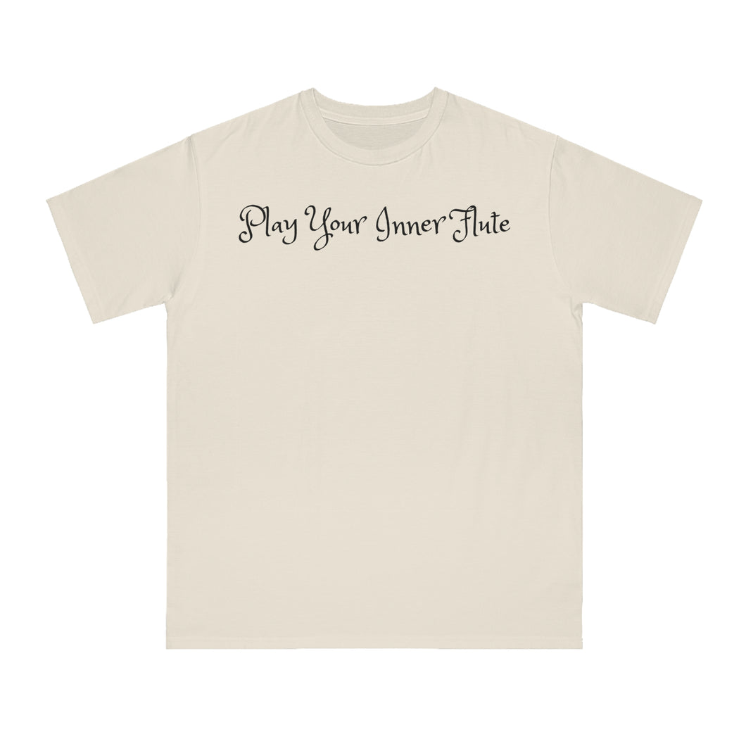 Play Your Inner Flute-Organic Unisex Classic T-Shirt (Light Colors)