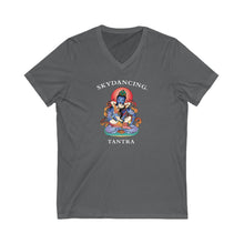Load image into Gallery viewer, -SkyDancing Unisex V-Neck Tee (Dark Colors)
