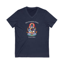 Load image into Gallery viewer, -SkyDancing Unisex V-Neck Tee (Dark Colors)
