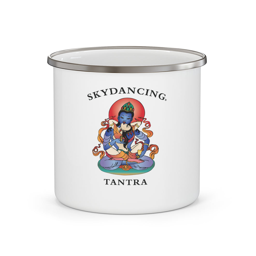 SkyDancing Tantra Enamel Mug