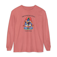 Load image into Gallery viewer, SkyDancing Tantra Unisex Garment-dyed Long Sleeve T-Shirt (Light Colors)