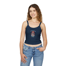 Load image into Gallery viewer, SkyDancing Tantra Logo Women&#39;s Spaghetti Strap Tank Top (Dark Colors)