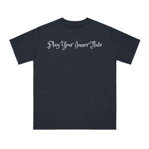-Play Your Inner Flute-Organic Unisex Classic T-Shirt (Dark Colors)
