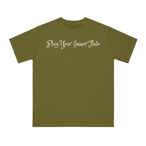 -Play Your Inner Flute-Organic Unisex Classic T-Shirt (Dark Colors)