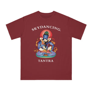 SkyDancing Large Logo Organic Unisex Classic T-Shirt (Dark Colors)
